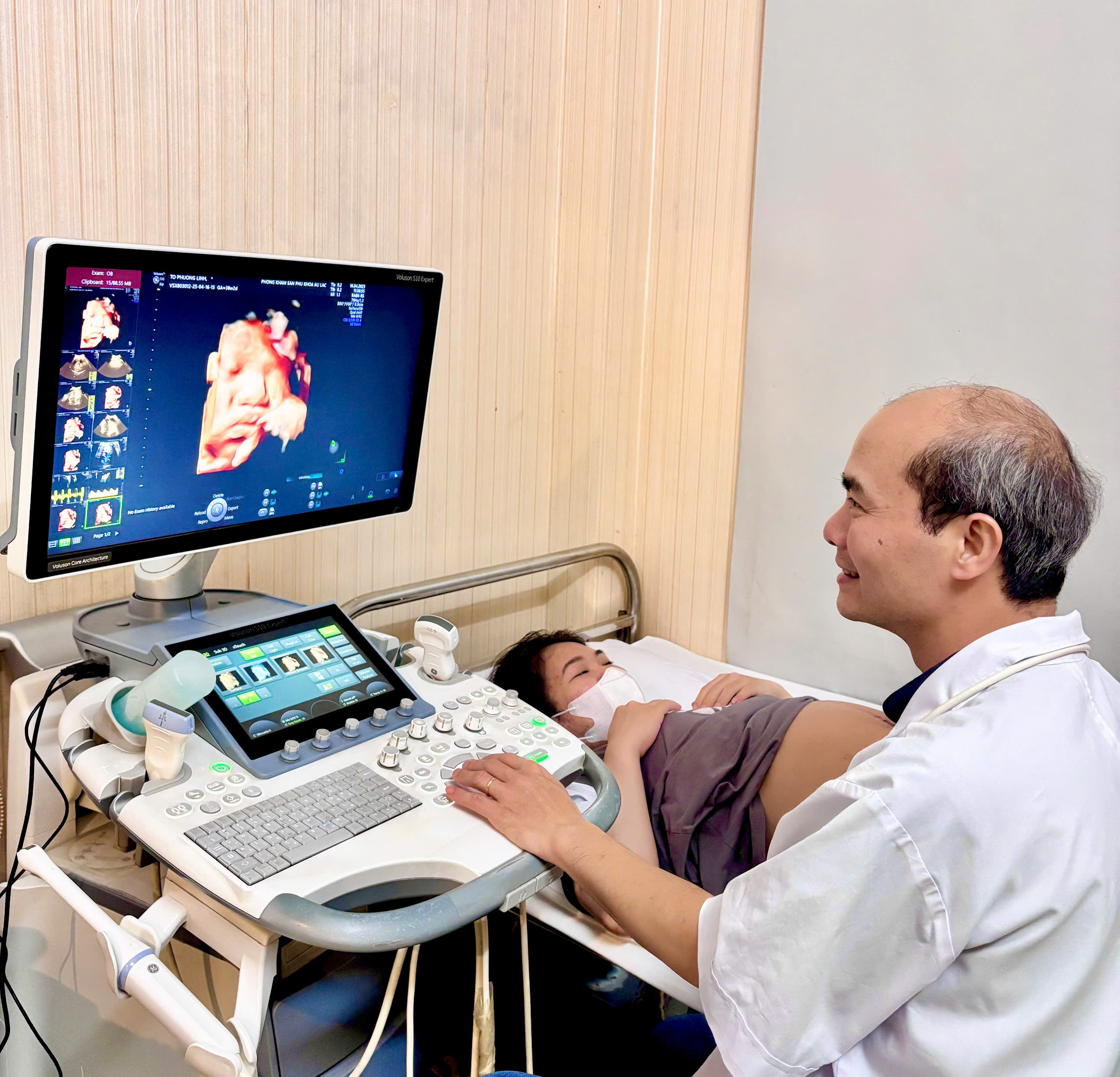 Gói khám thai, siêu âm 2D mầu